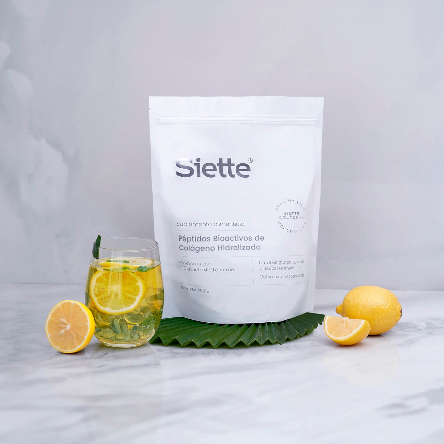 Siette Healthy | Péptidos Bioactivos de Colágeno Hidrolizado - Bolsa 500g