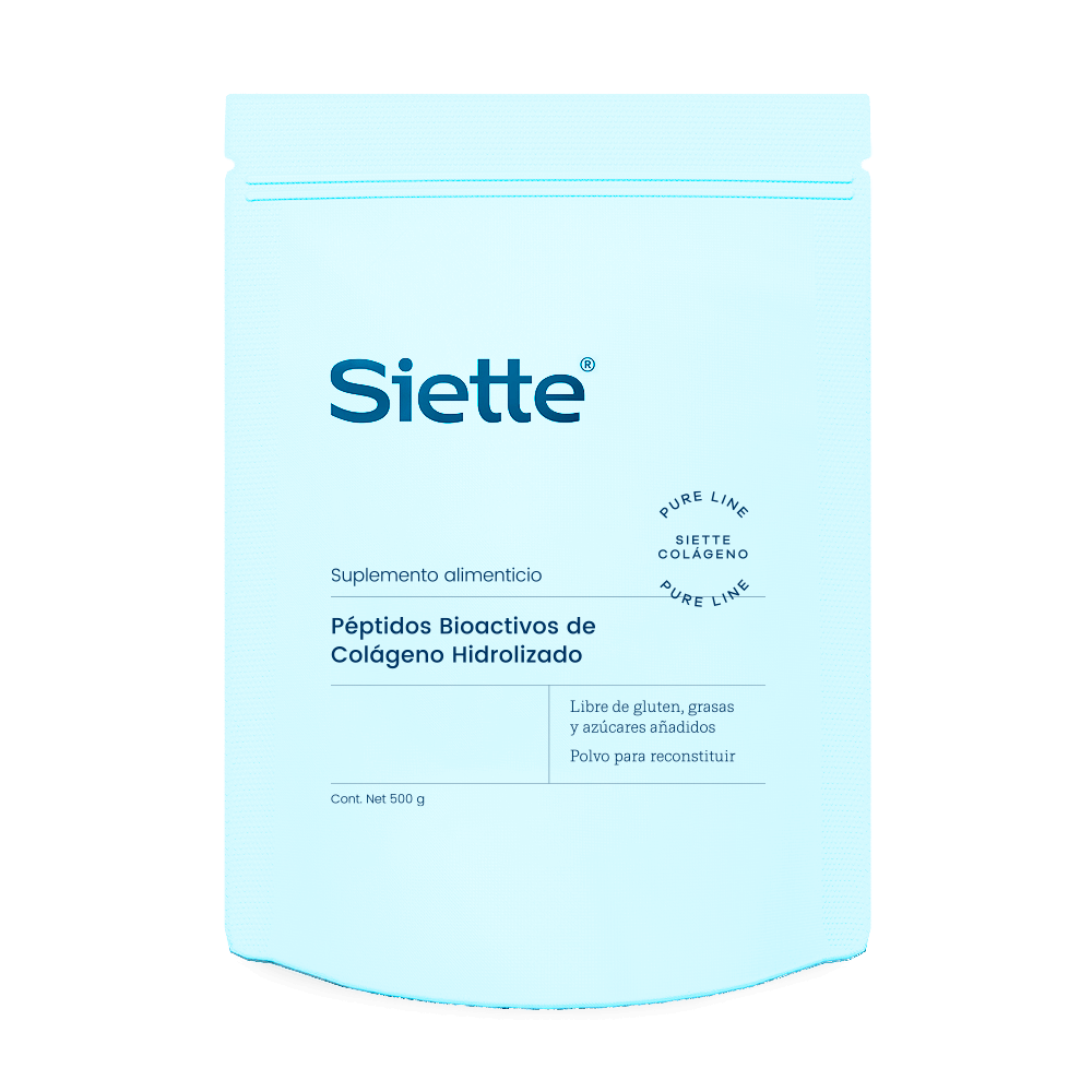 Siette Pure | Péptidos Bioactivos de Colágeno Hidrolizado - Bolsa 500g