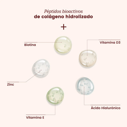 Siette Beauty | Péptidos Bioactivos de Colágeno Hidrolizado - Paquete Sachets - Siette