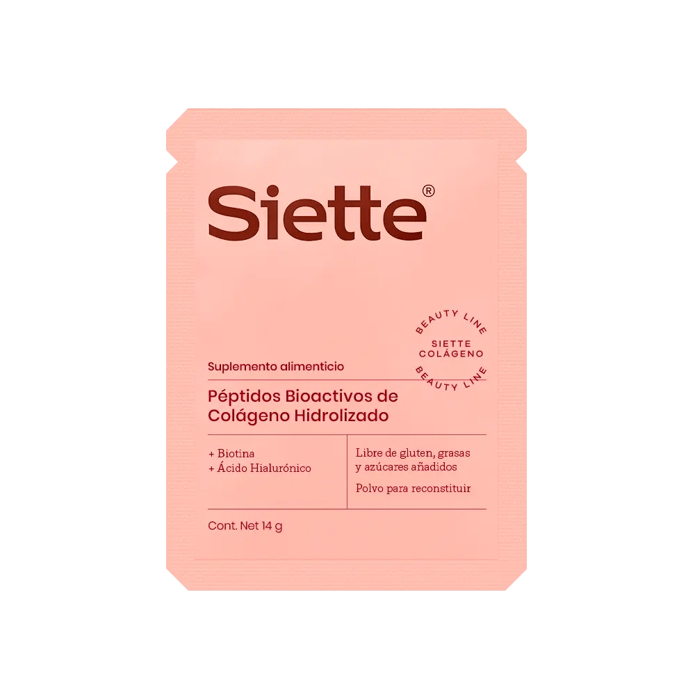Siette Beauty | Péptidos Bioactivos de Colágeno Hidrolizado - Paquete Sachets - Siette