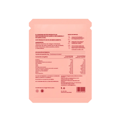 Siette Beauty | Péptidos Bioactivos de Colágeno Hidrolizado - Paquete Sachets - Siette