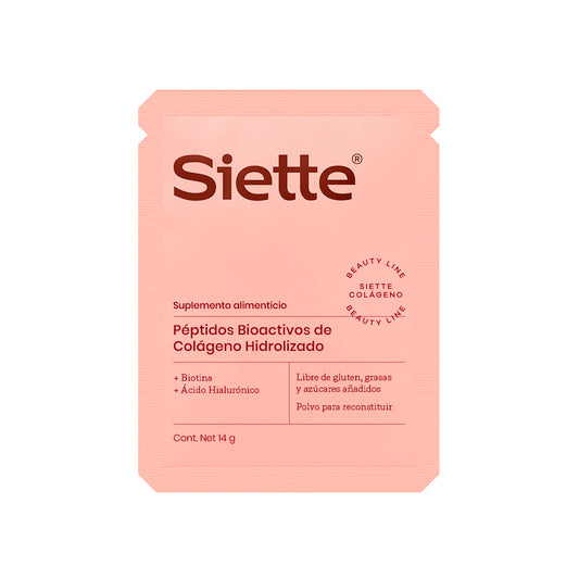 Siette Beauty | Péptidos Bioactivos de Colágeno Hidrolizado - Paquete Sachets