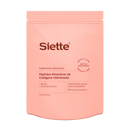 Siette Beauty | Péptidos Bioactivos de Colágeno Hidrolizado - Bolsa 500g