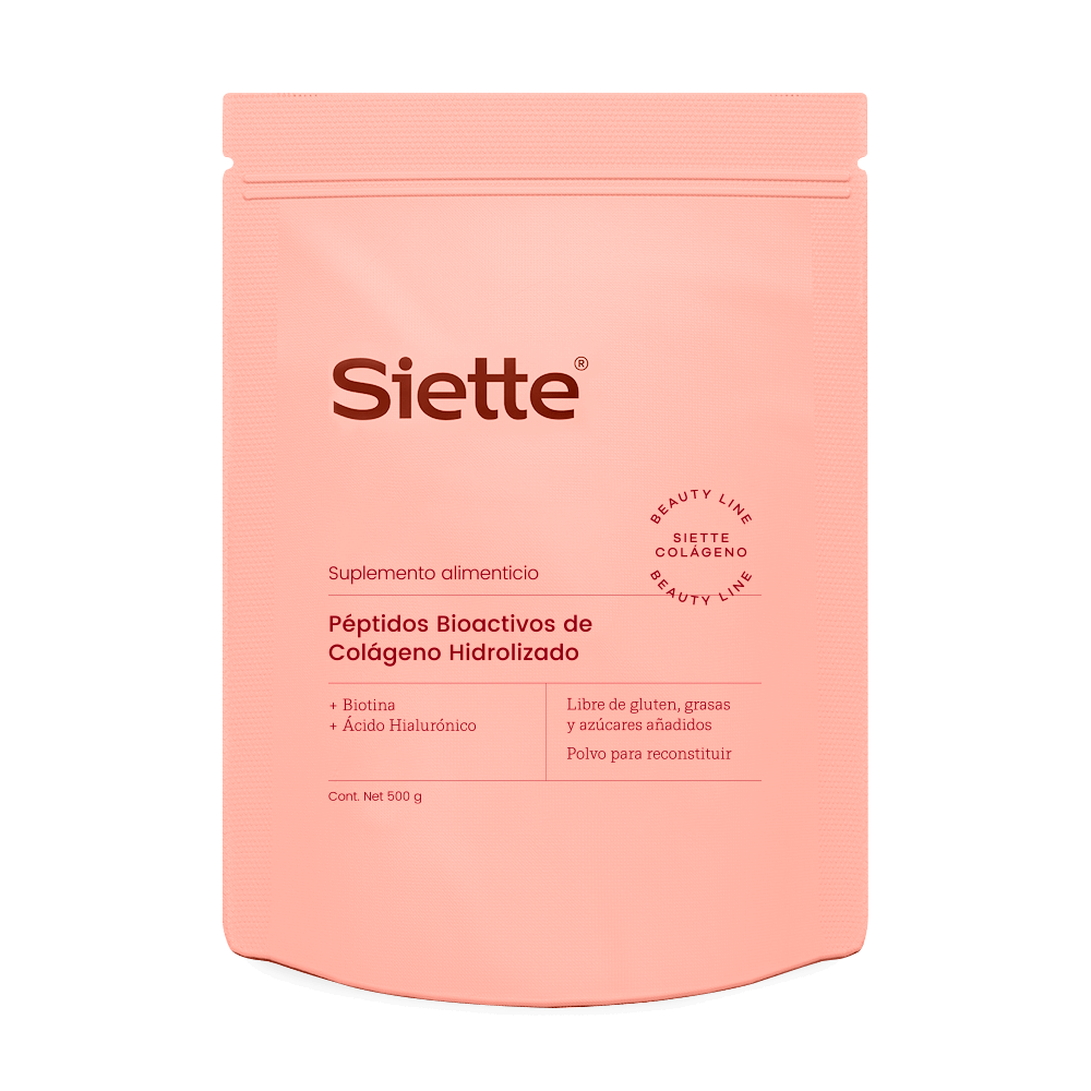 Siette Beauty | Péptidos Bioactivos de Colágeno Hidrolizado - Bolsa 500g