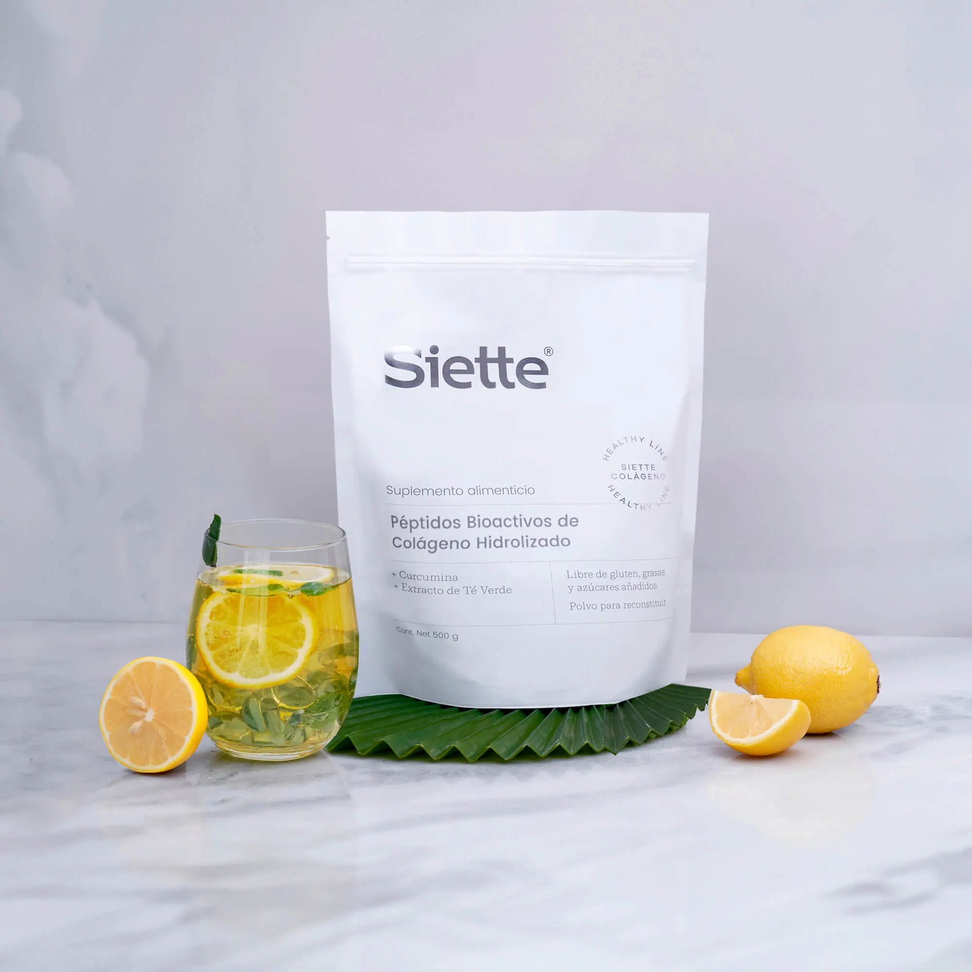 Siette Healthy | Péptidos Bioactivos de Colágeno Hidrolizado - Bolsa 500g - Siette