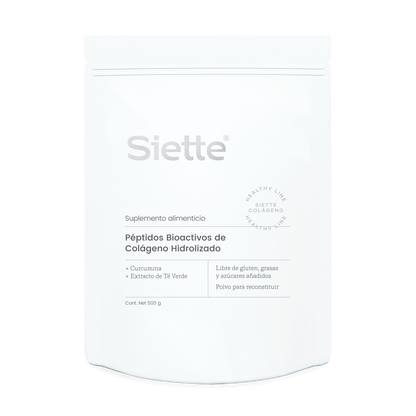 Siette Healthy | Péptidos Bioactivos de Colágeno Hidrolizado - Bolsa 500g