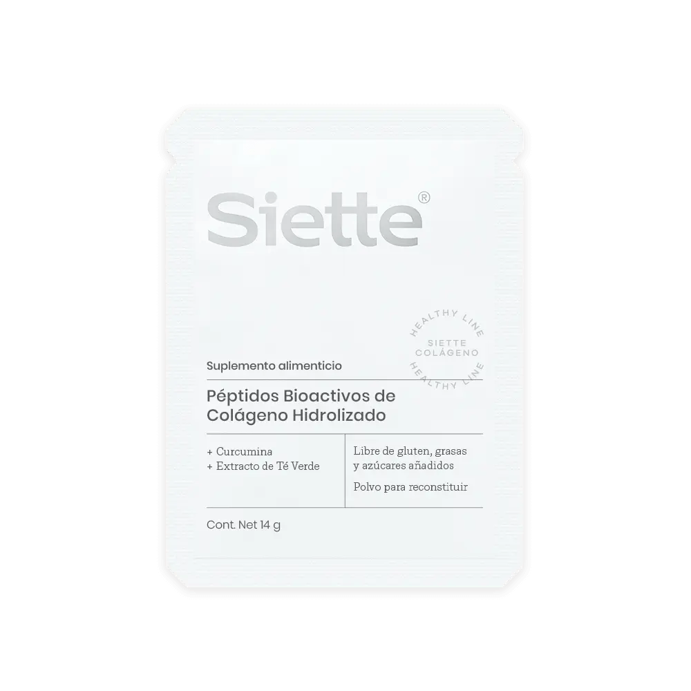 Siette Healthy | Péptidos Bioactivos de Colágeno Hidrolizado - Paquete Sachets - Siette