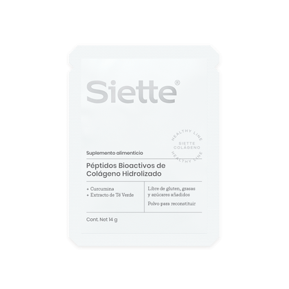 Siette Healthy | Péptidos Bioactivos de Colágeno Hidrolizado - Paquete Sachets