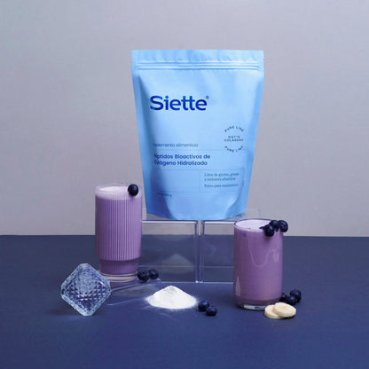 Siette Pure | Péptidos Bioactivos de Colágeno Hidrolizado - Bolsa 500g - Siette