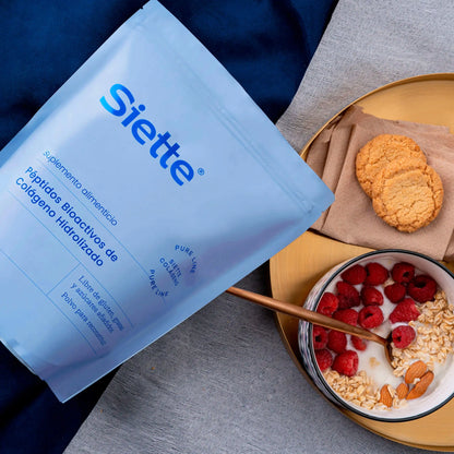 Siette Pure | Péptidos Bioactivos de Colágeno Hidrolizado - Bolsa 500g - Siette