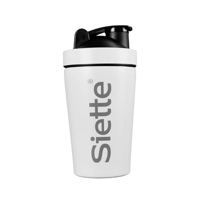 Shaker Siette 600ml | Shaker de acero inoxidable - Ideal para batidos de proteína - Siette