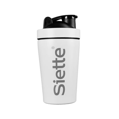 Shaker Siette 600ml | Shaker de acero inoxidable - Ideal para batidos de proteína