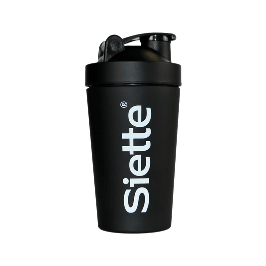 Shaker Siette 600ml | Shaker de acero inoxidable - Ideal para batidos de proteína - Siette