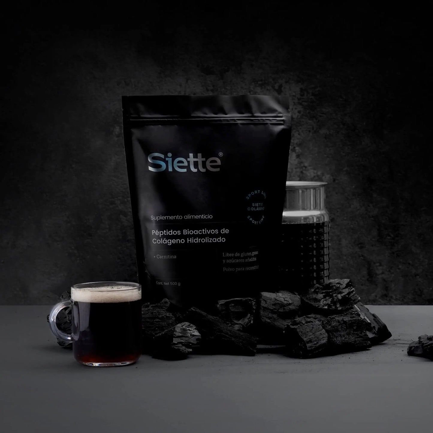 Siette Sport | Péptidos Bioactivos de Colágeno Hidrolizado - Bolsa 500g - Siette