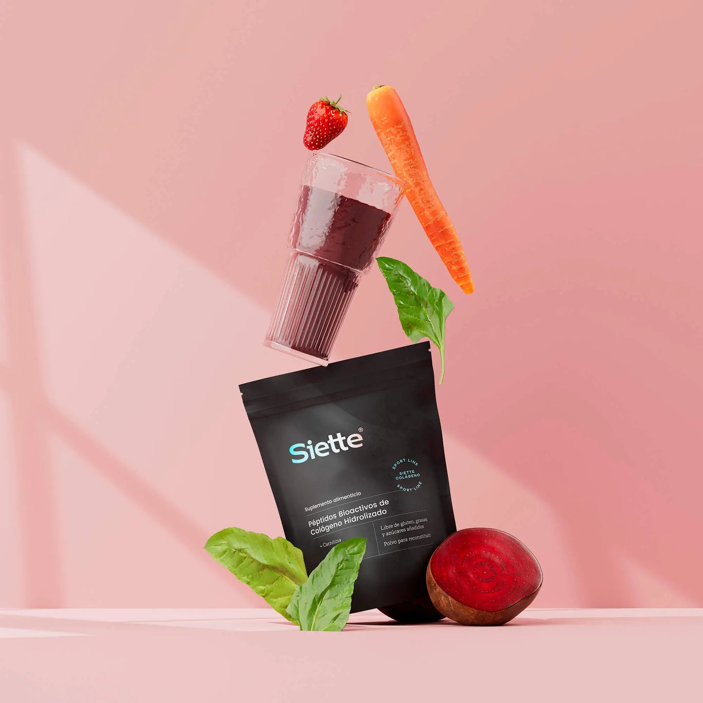Siette Sport | Péptidos Bioactivos de Colágeno Hidrolizado - Bolsa 500g - Siette