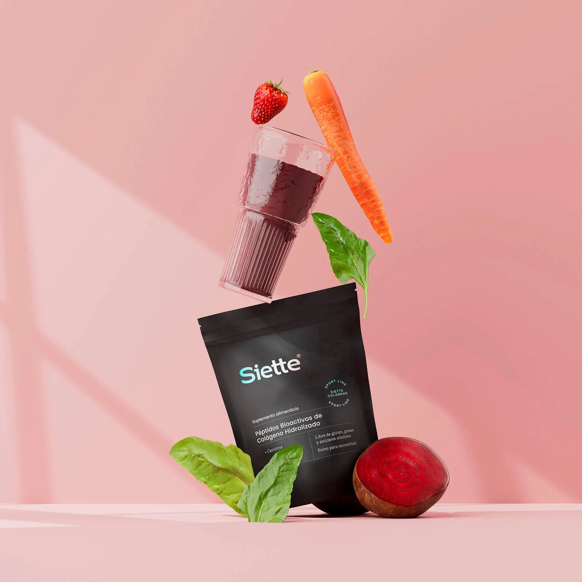 Siette Sport | Péptidos Bioactivos de Colágeno Hidrolizado - Bolsa 500g - Siette