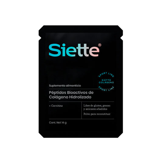 Siette Sport | Péptidos Bioactivos de Colágeno Hidrolizado - Paquete Sachets