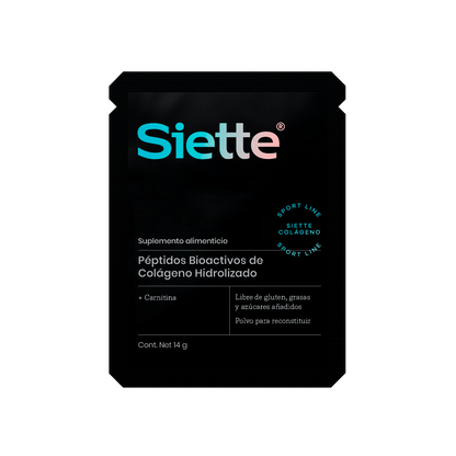 Siette Sport | Péptidos Bioactivos de Colágeno Hidrolizado - Paquete Sachets