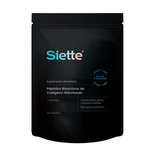Siette Sport | Péptidos Bioactivos de Colágeno Hidrolizado - Bolsa 500g