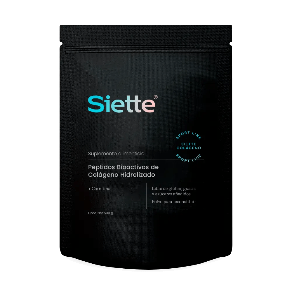 Siette Sport | Péptidos Bioactivos de Colágeno Hidrolizado - Bolsa 500g - Siette