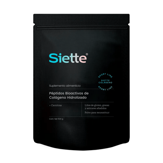 Siette Sport | Péptidos Bioactivos de Colágeno Hidrolizado - Bolsa 500g - Siette
