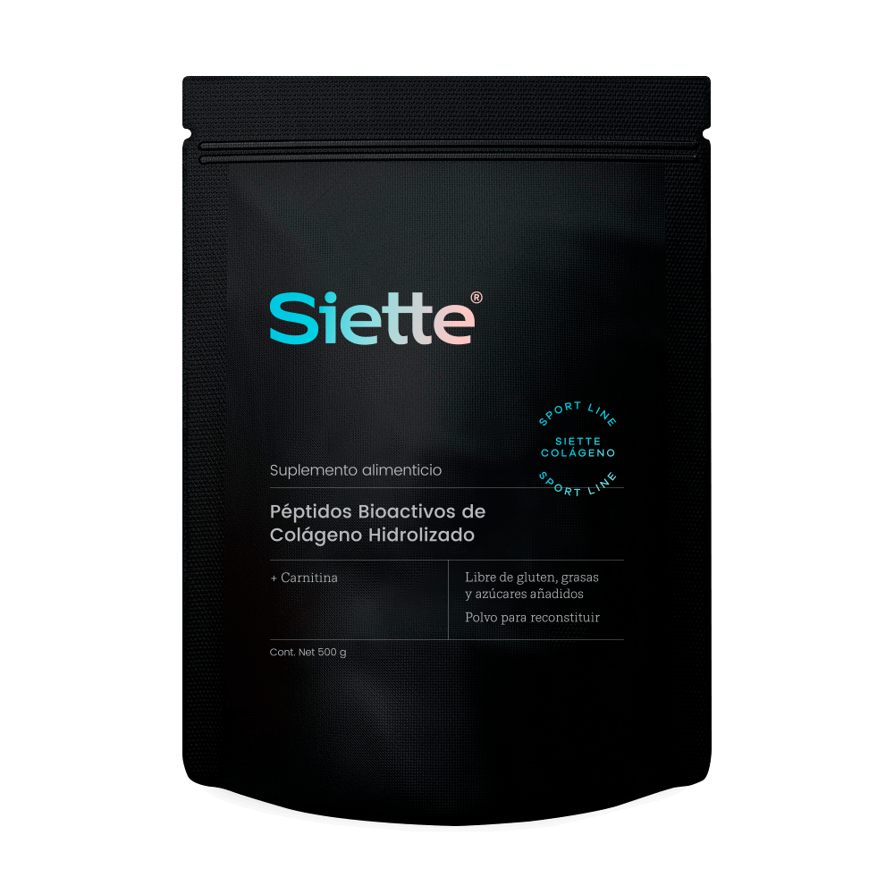 Siette Sport | Péptidos Bioactivos de Colágeno Hidrolizado - Bolsa 500g