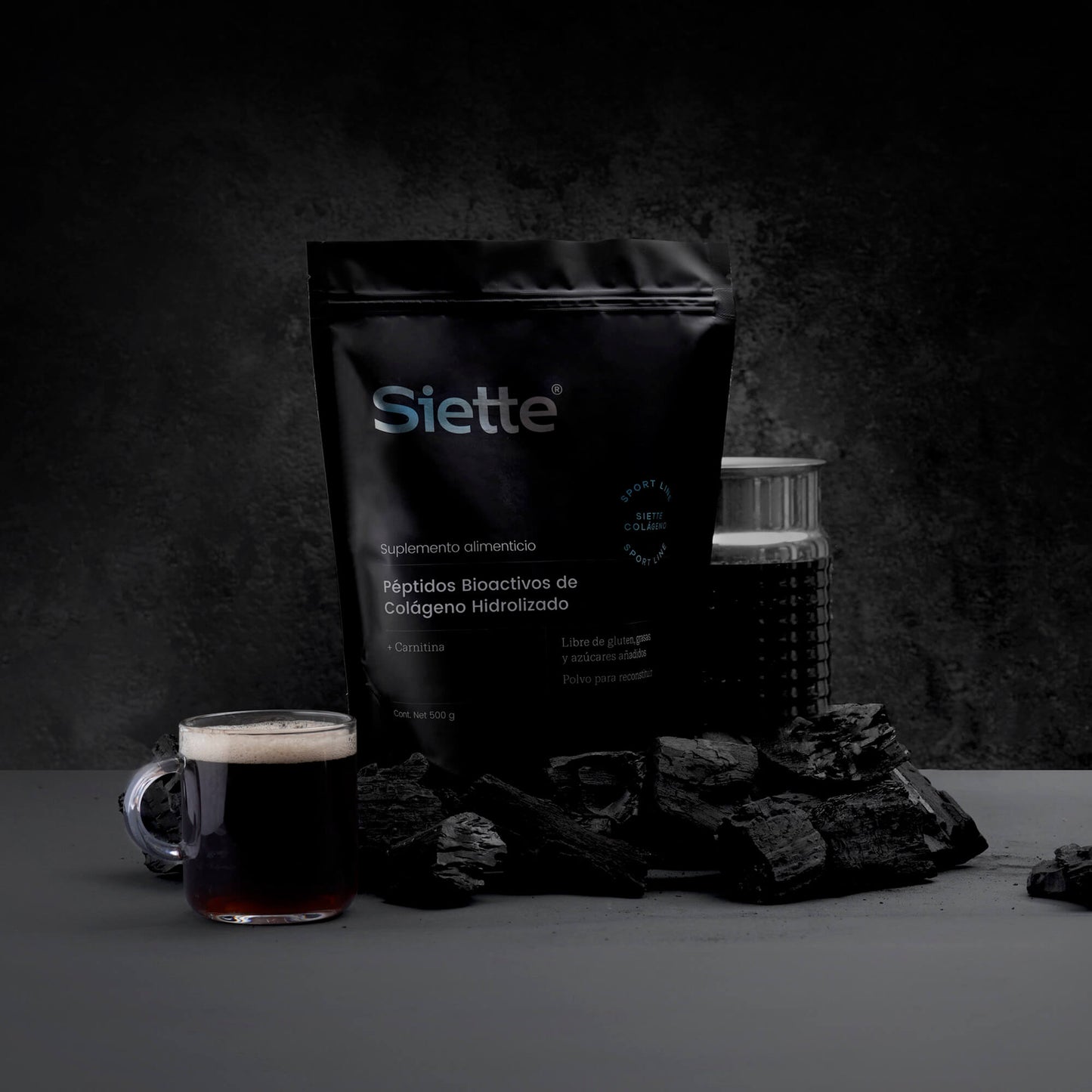 Siette Sport | Péptidos Bioactivos de Colágeno Hidrolizado - Bolsa 500g